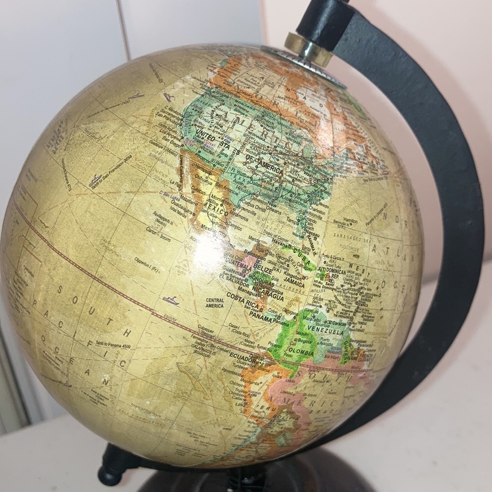 Decorative Table Globe - Picture 2 of 5